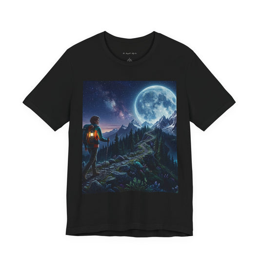 Moonlit Mountain Hike T-Shirt