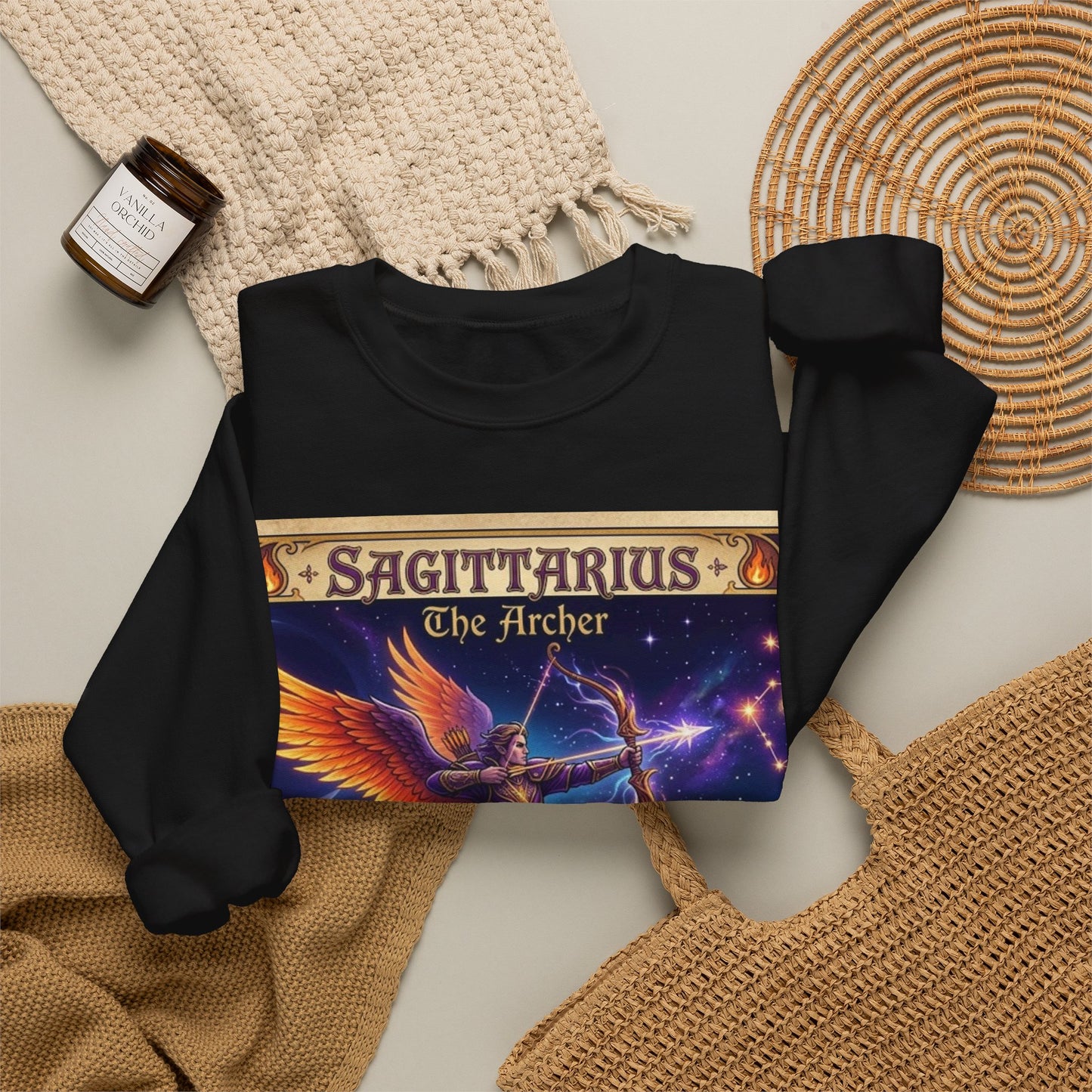 Sagittarius Zodiac Crewneck Sweatshirt