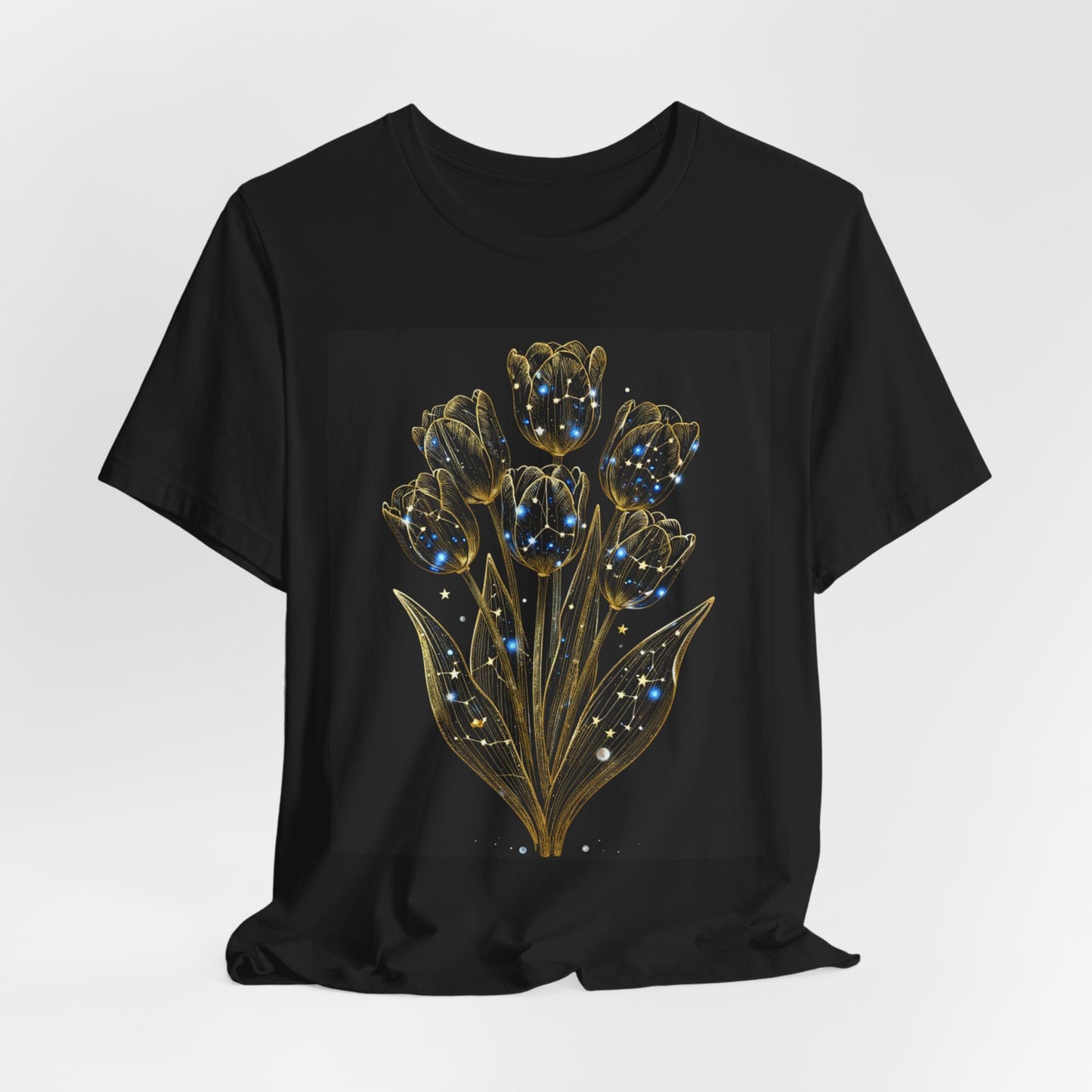 Gold & Sapphire Tulip T-Shirt