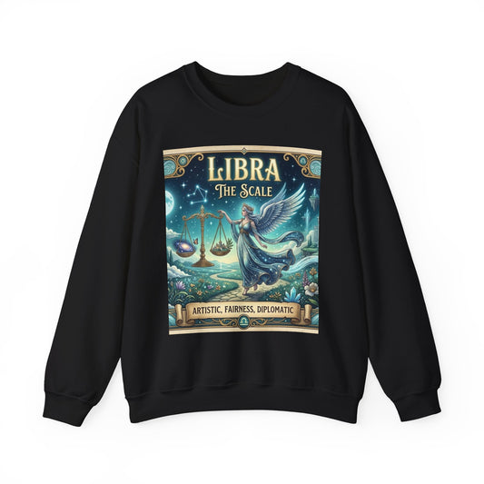 Libra Zodiac Crewneck Sweatshirt