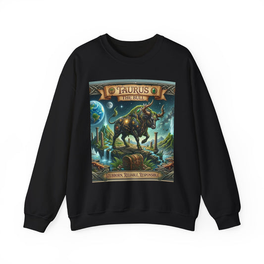 Taurus Zodiac Crewneck Sweatshirt