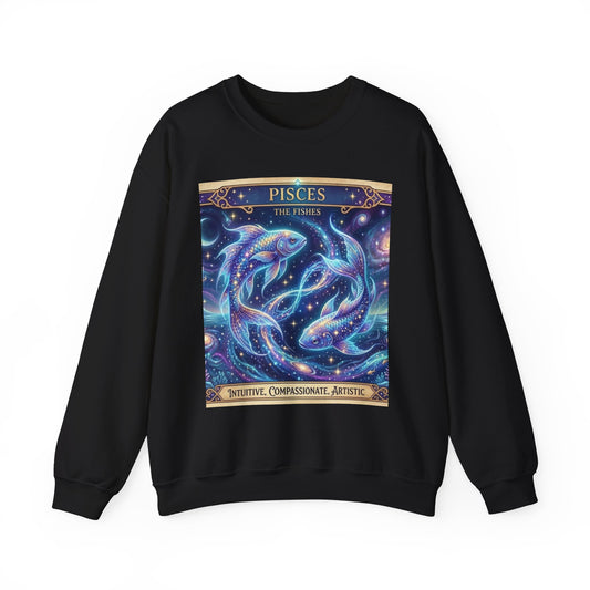 Pisces Zodiac Crewneck Sweatshirt