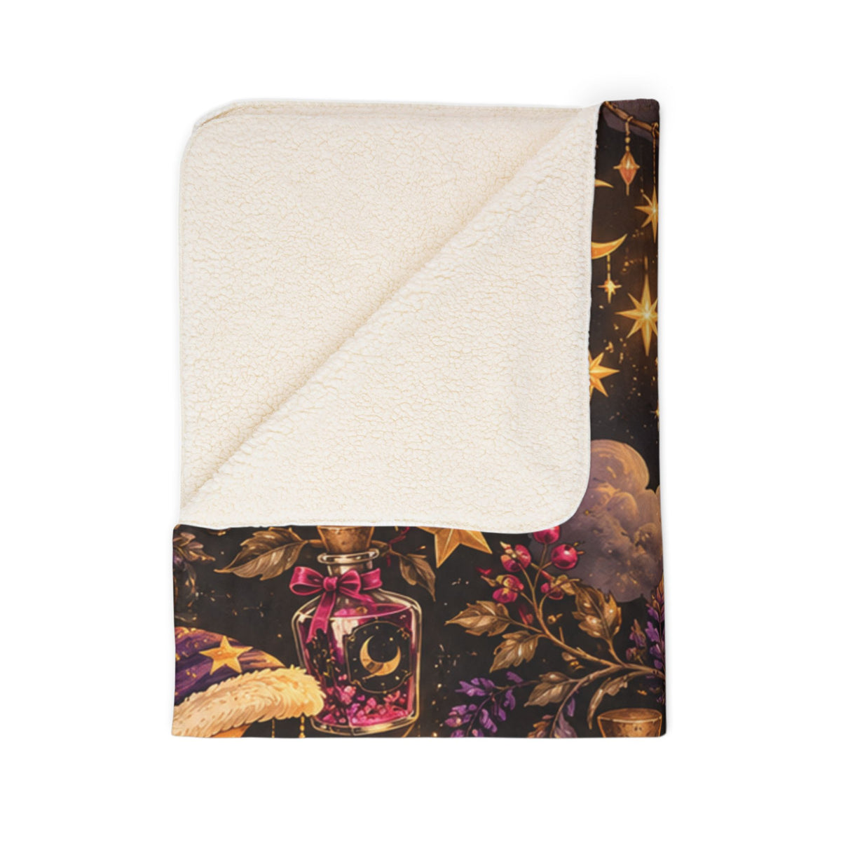 Moonlit Apothecary Fleece Blanket