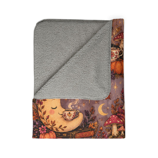 Cozy Little Ghosts Fleece Blanket