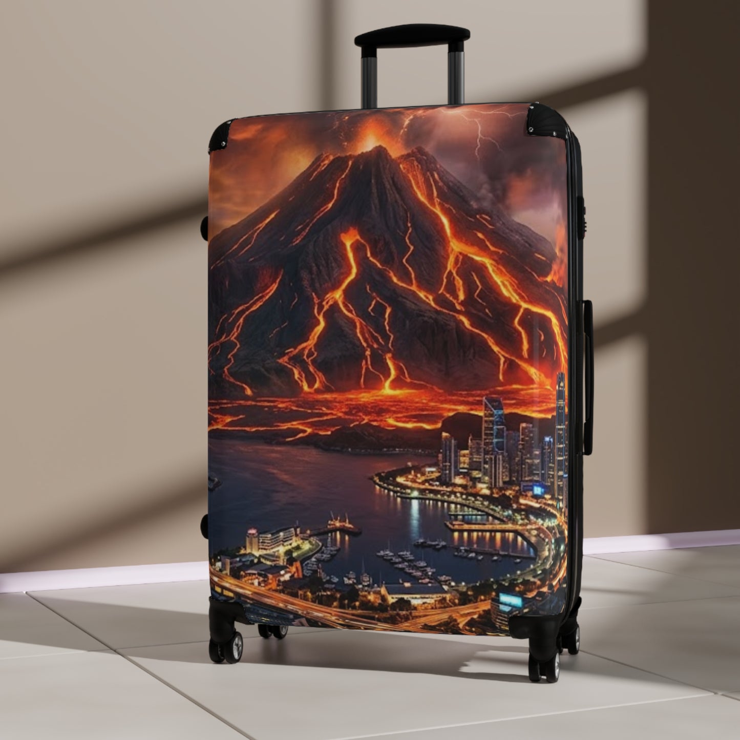 Volcanic Eruption Suitcase