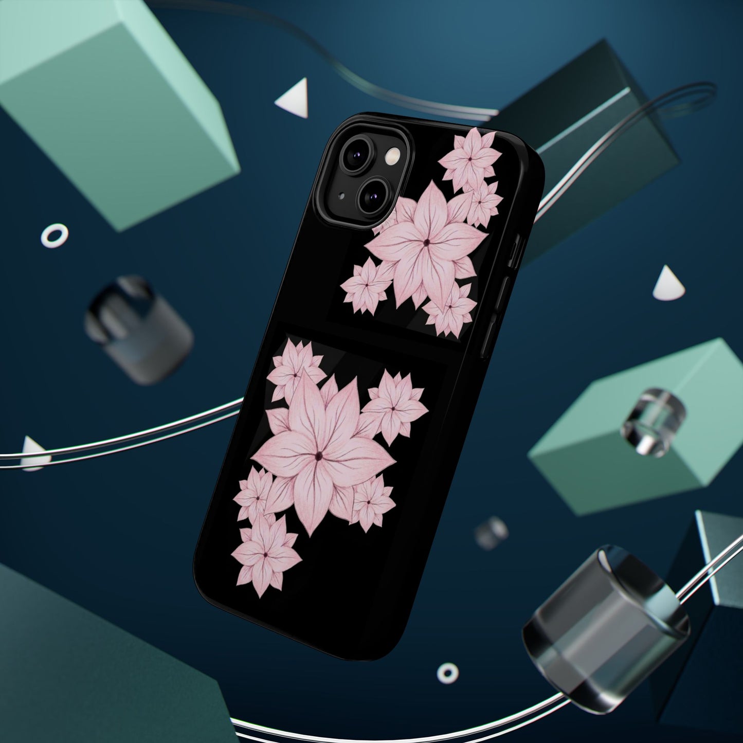 Pink Floral Sakura phone case