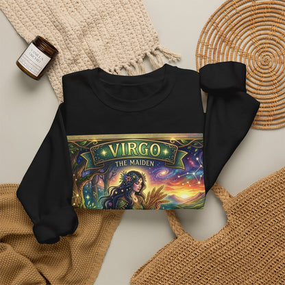 Virgo Zodiac Crewneck Sweatshirt
