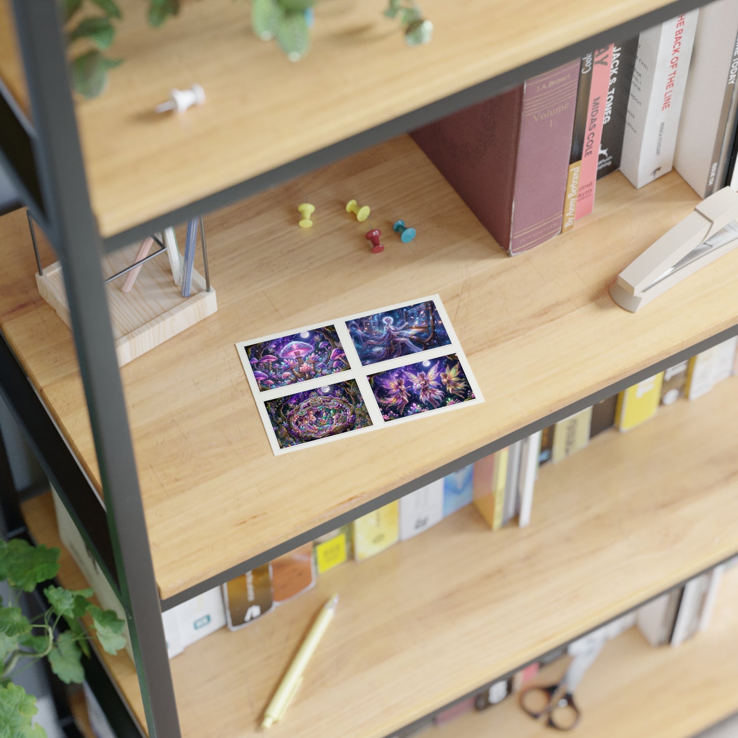 Fantasy Glow Garden Stickers