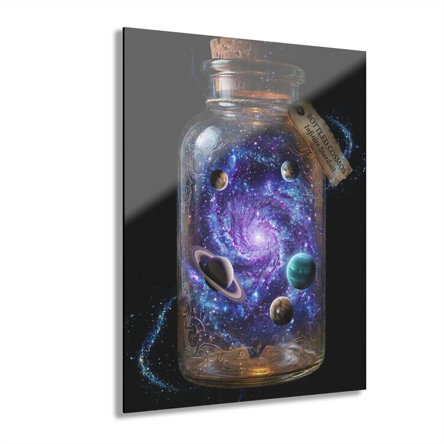Galaxy in a Bottle Acrylic Print