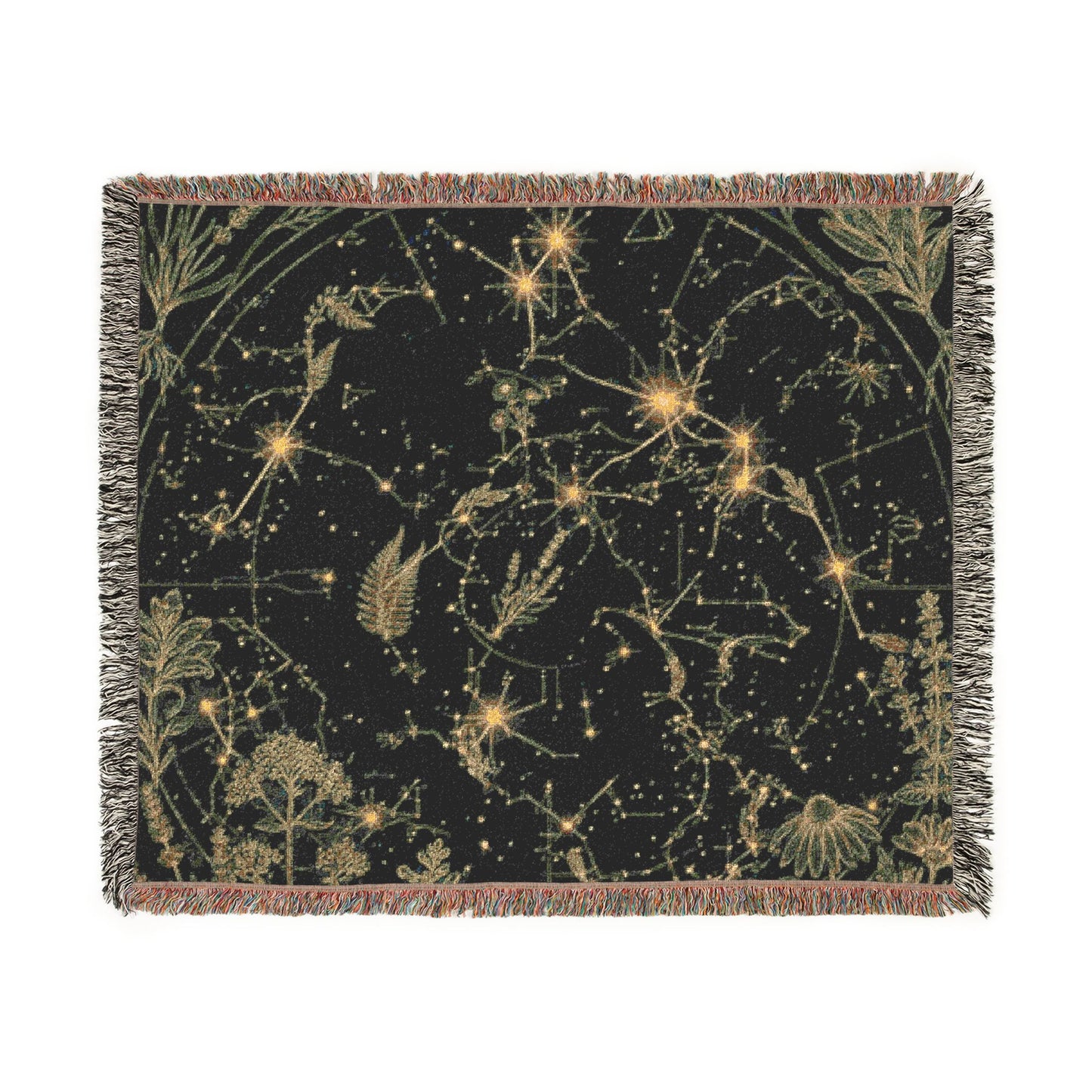 Constellation Glow Woven Blanket