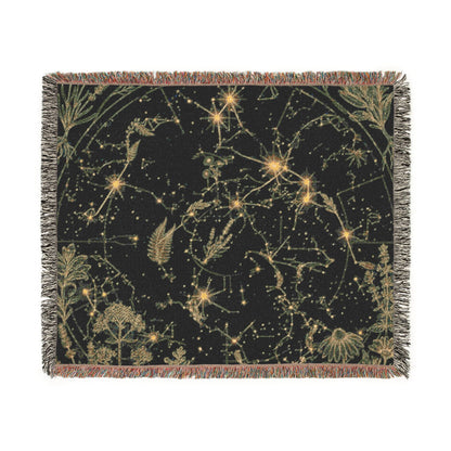 Constellation Glow Woven Blanket