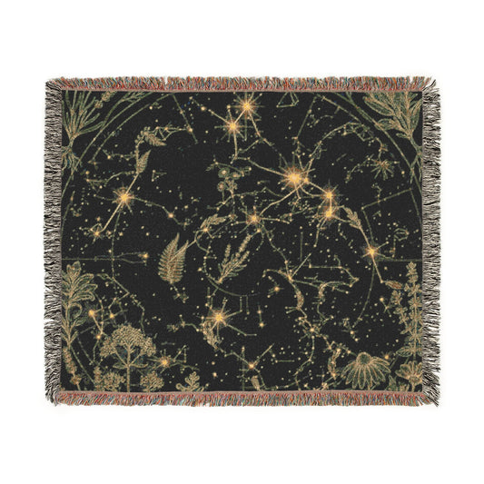 Constellation Glow Woven Blanket