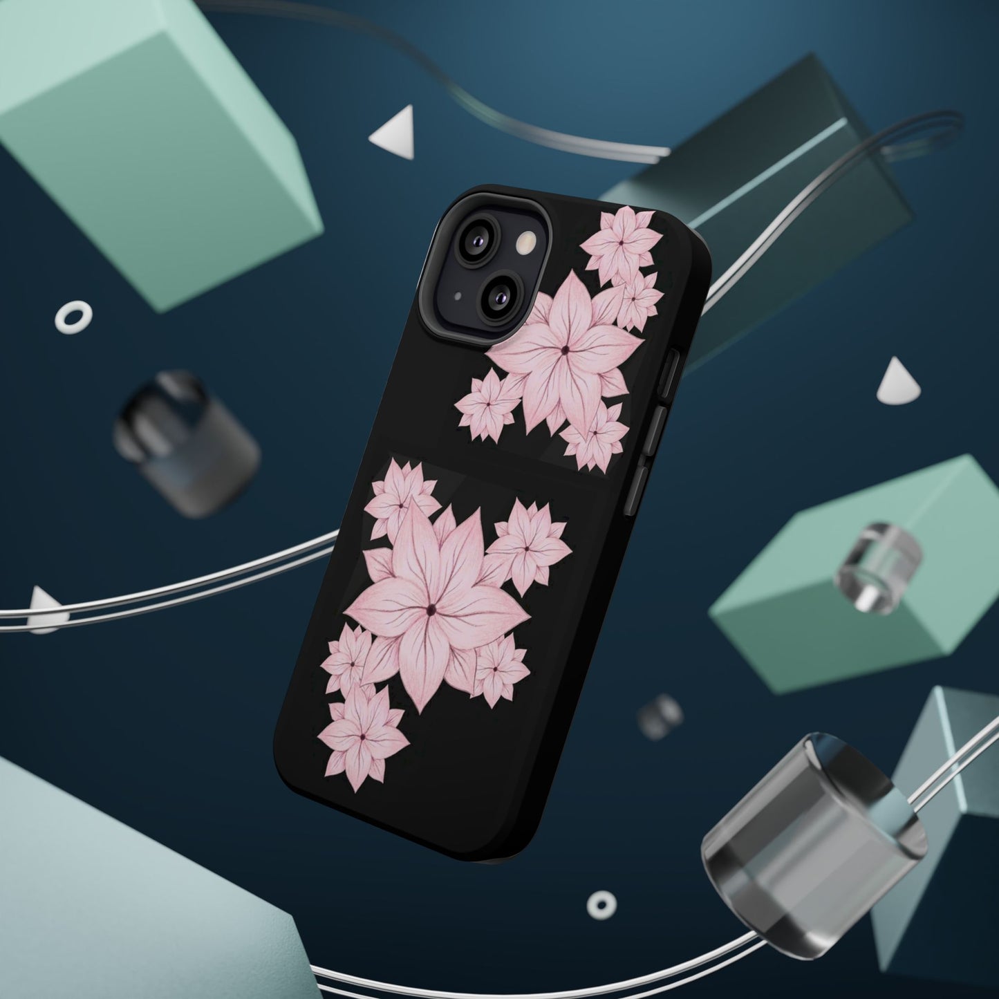 Pink Floral Sakura phone case