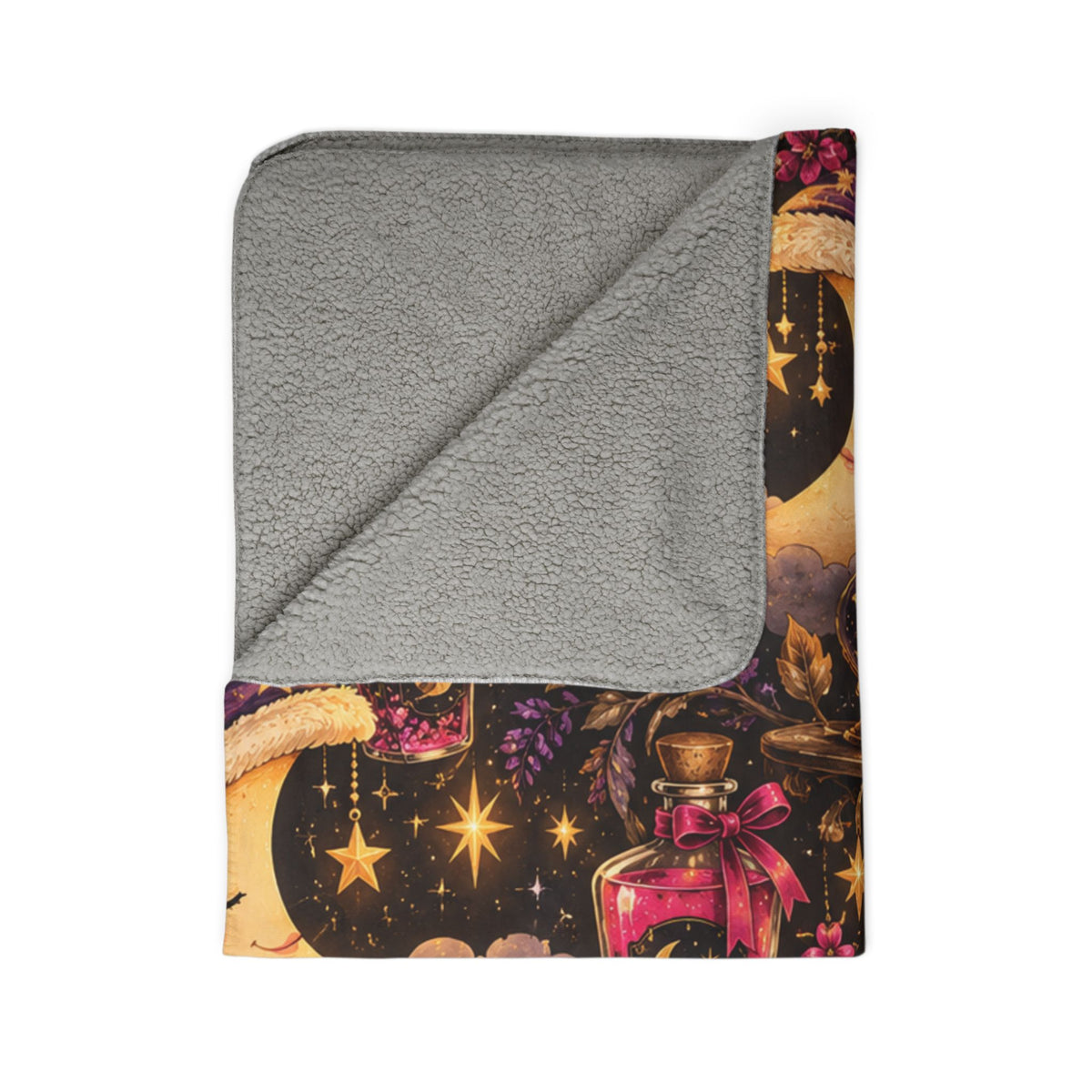 Moonlit Apothecary Fleece Blanket