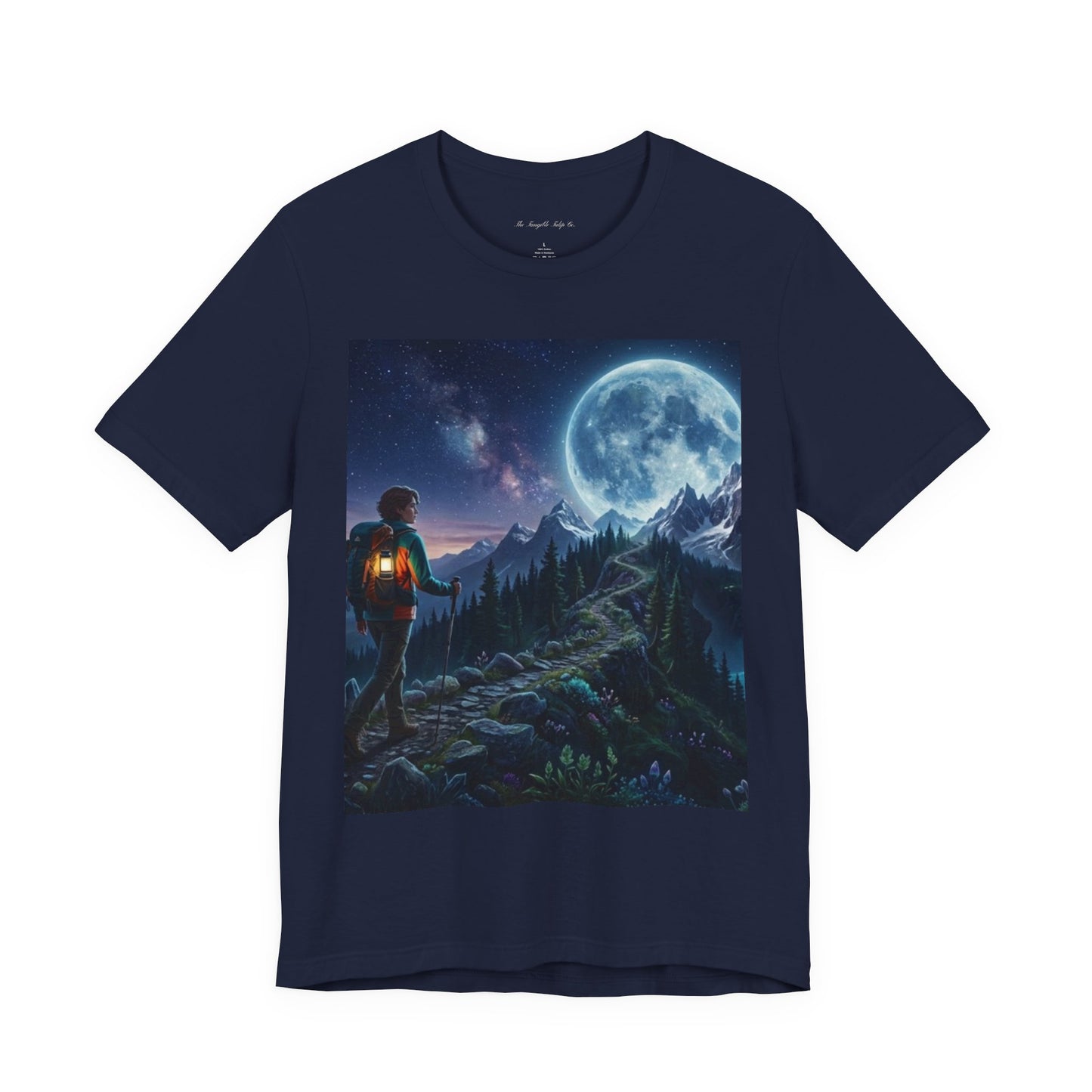 Moonlit Mountain Hike T-Shirt