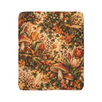 Woodland Harvest Fleece Blanket