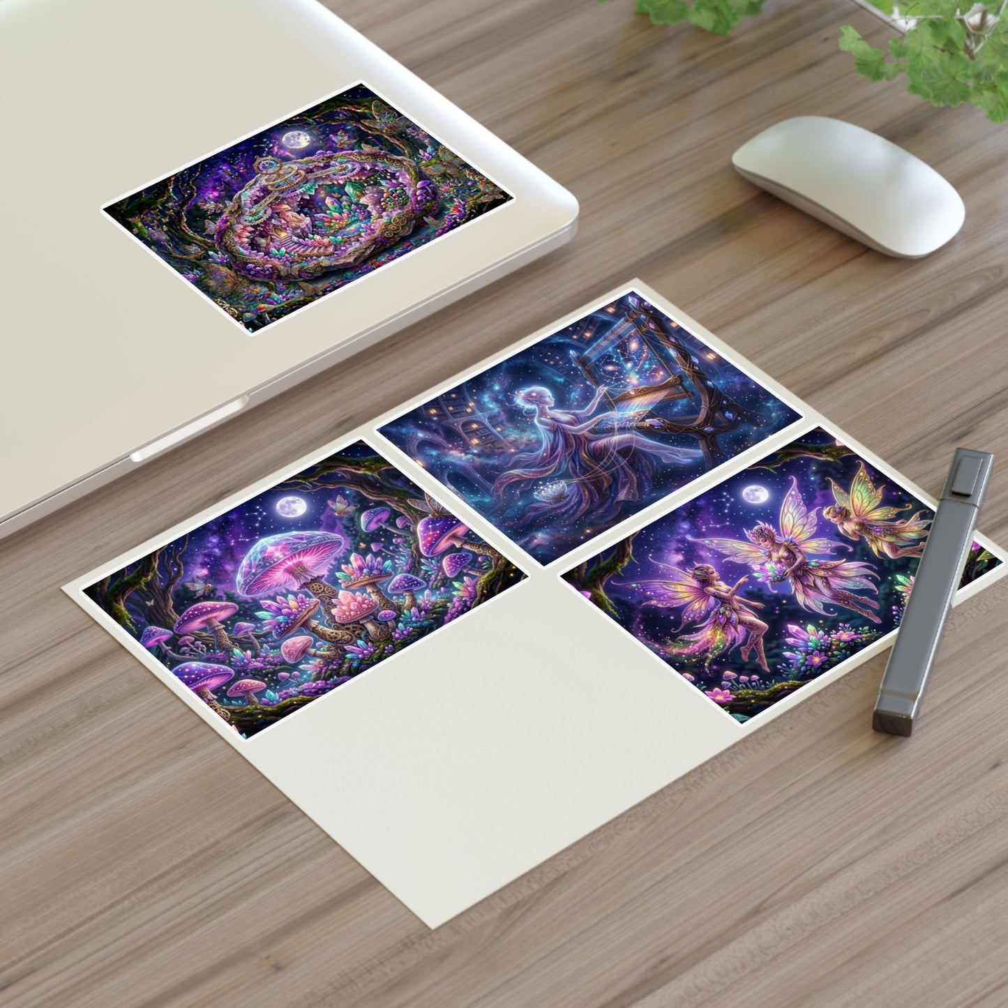 Fantasy Glow Garden Stickers