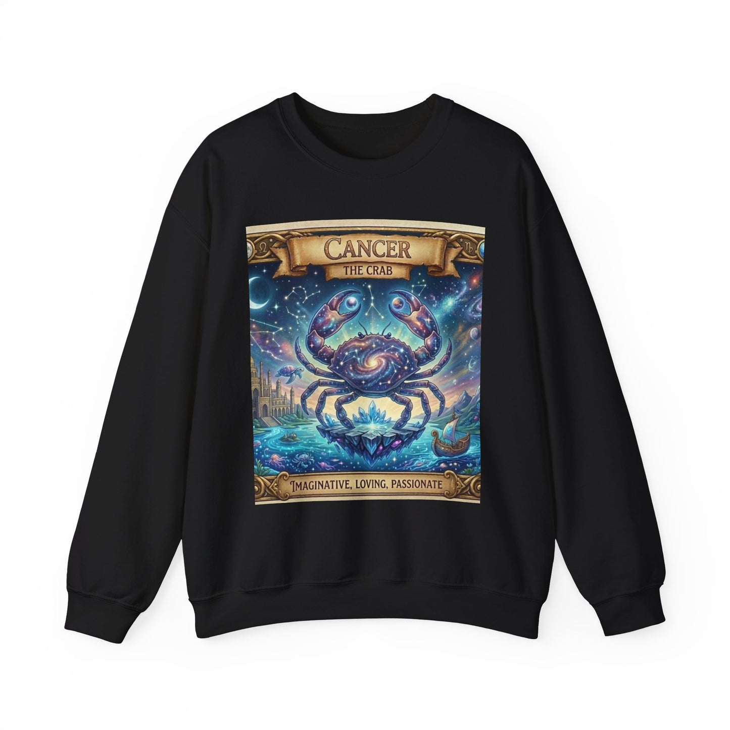 Cancer Zodiac Crewneck Sweatshirt