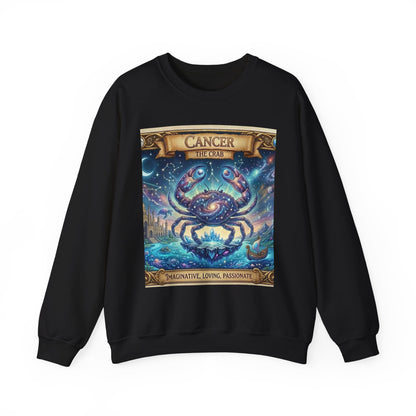 Cancer Zodiac Crewneck Sweatshirt