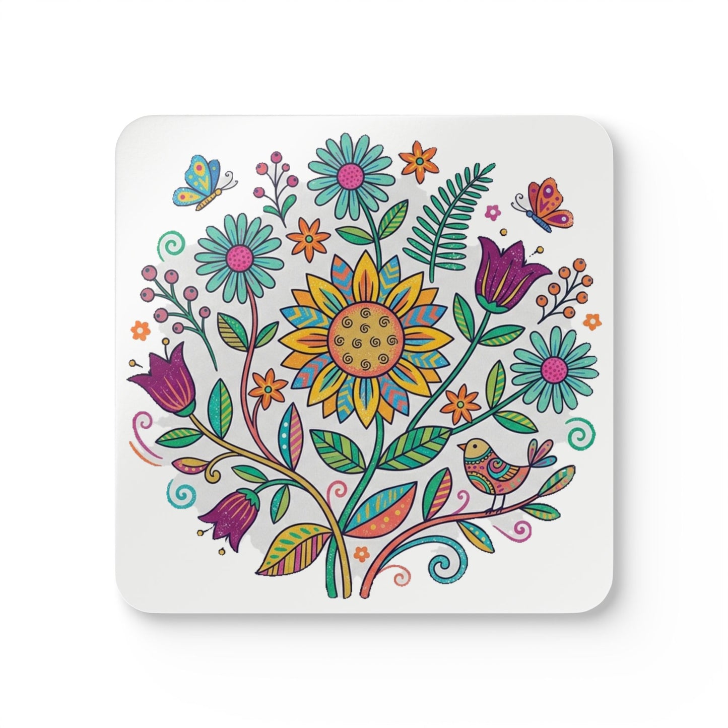 Sunflower Coasters
