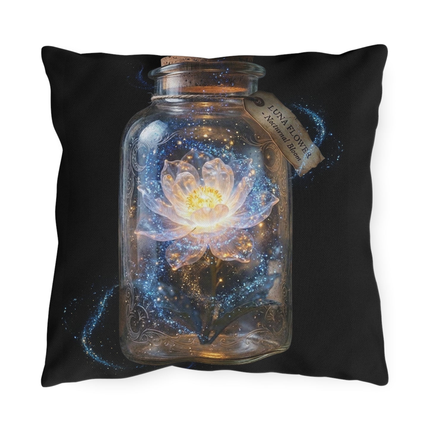 Magical Lotus Jar Pillow