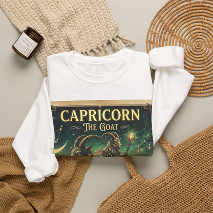 Capricorn Zodiac Crewneck Sweatshirt