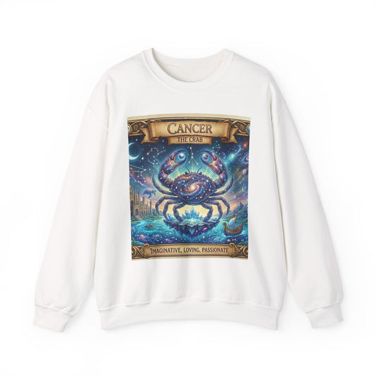 Cancer Zodiac Crewneck Sweatshirt
