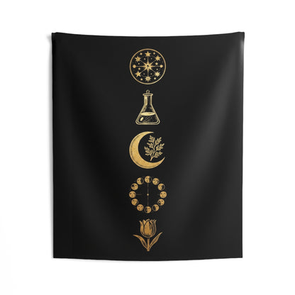 Golden Alchemist Tapestry