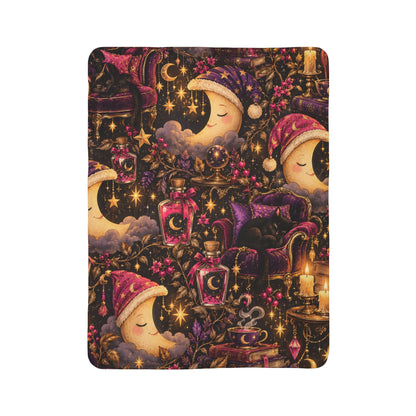 Moonlit Apothecary Fleece Blanket