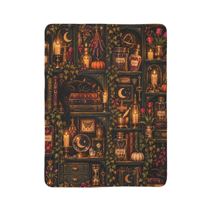 Mystic Apothecary Fleece Blanket