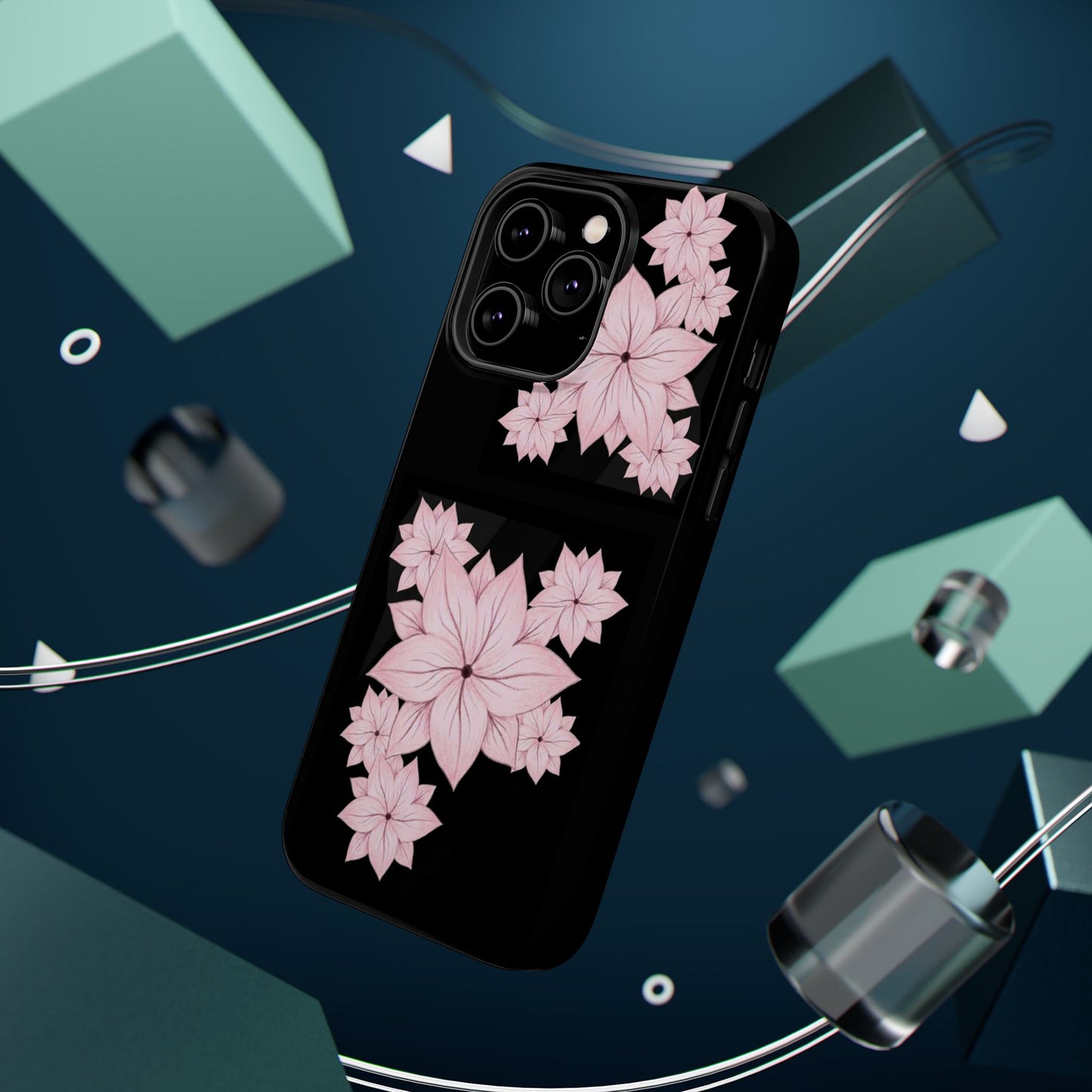 Pink Floral Sakura phone case