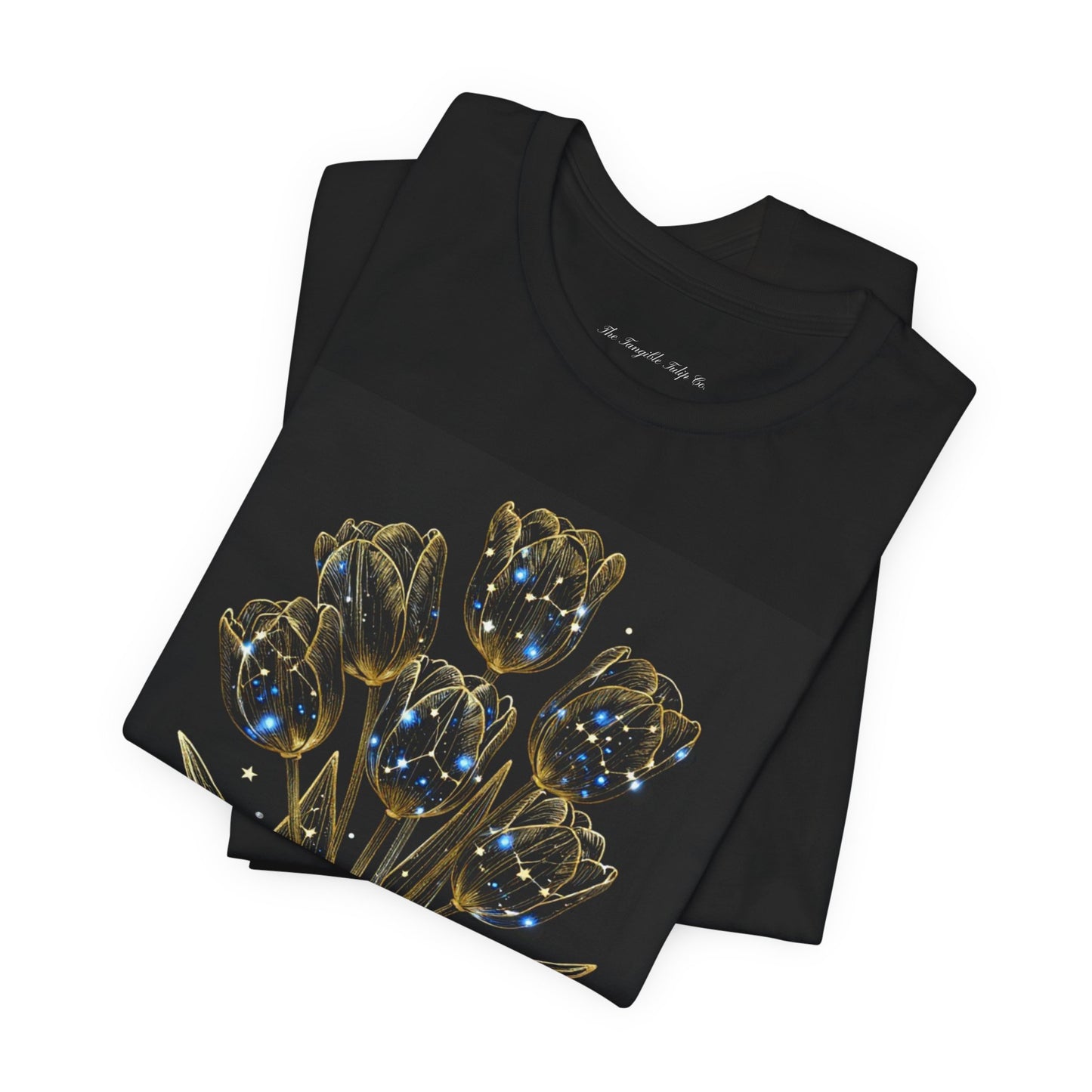 Gold & Sapphire Tulip T-Shirt