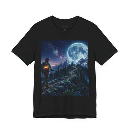 Moonlit Mountain Hike T-Shirt