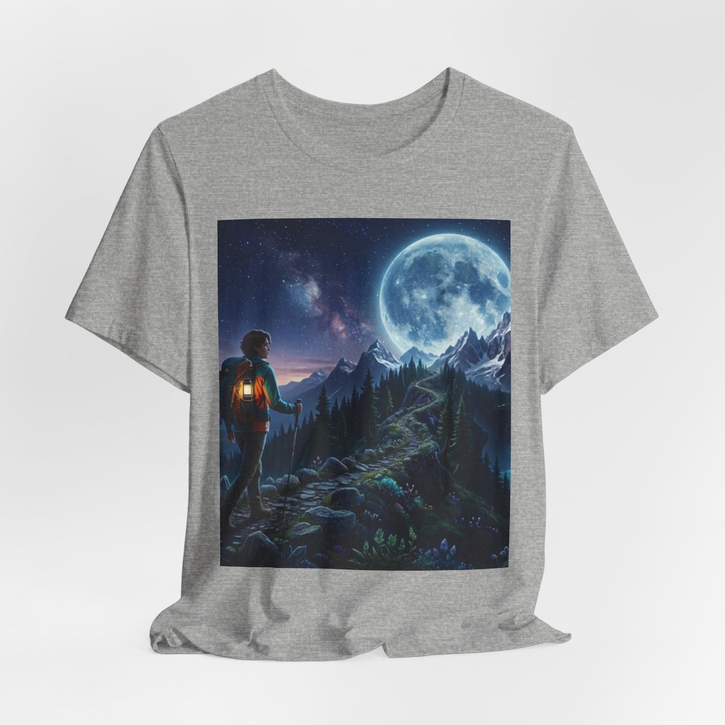 Moonlit Mountain Hike T-Shirt