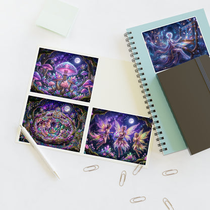 Fantasy Glow Garden Stickers