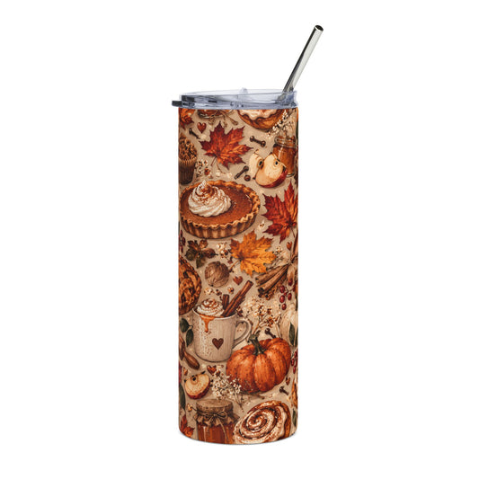 Pumpkin and Pastries Tumbler
