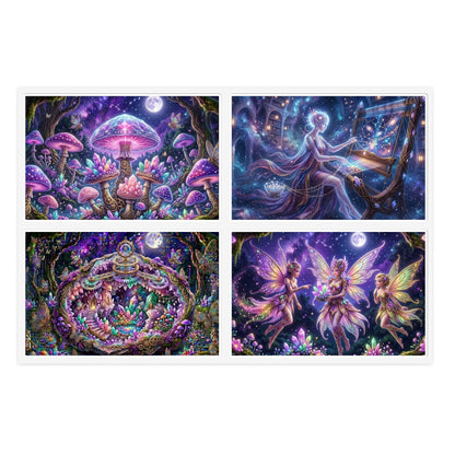 Fantasy Glow Garden Stickers