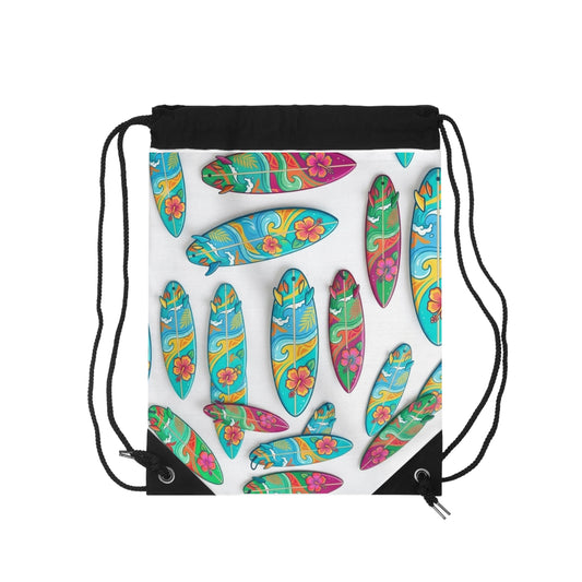 Summer Fun Drawstring Bag