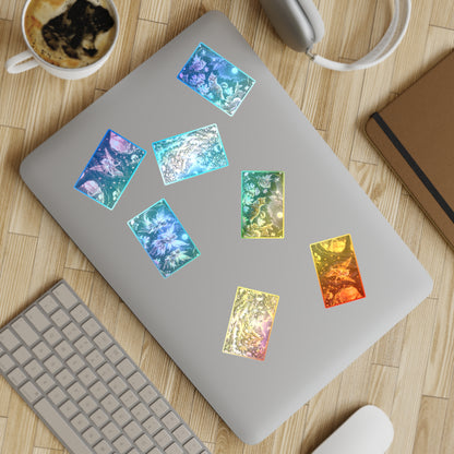 Holographic Fairy Forest Sticker Sheet Bundle — 5pcs