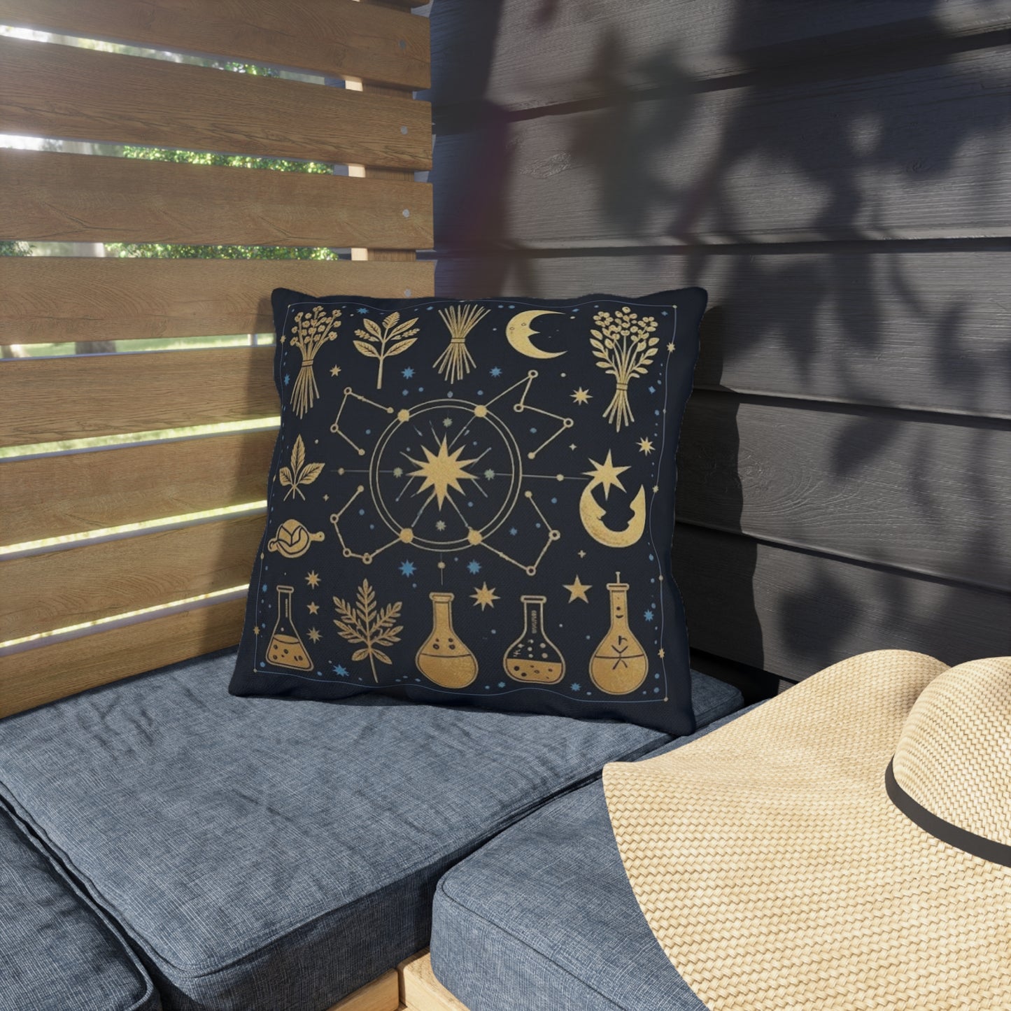 Golden Alchemist Accent Cushion