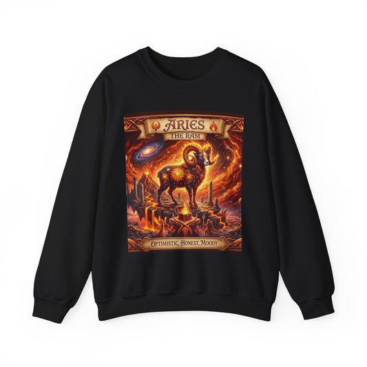Aries Zodiac Crewneck Sweatshirt