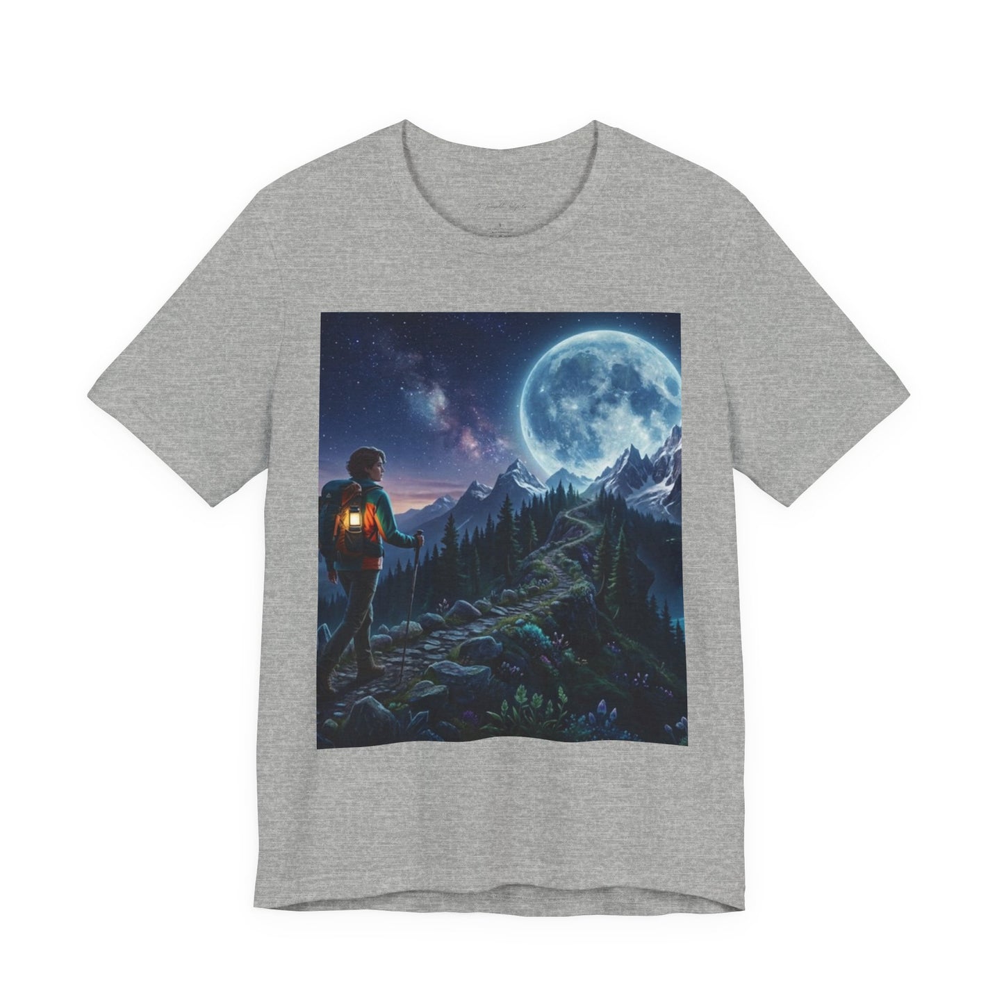 Moonlit Mountain Hike T-Shirt