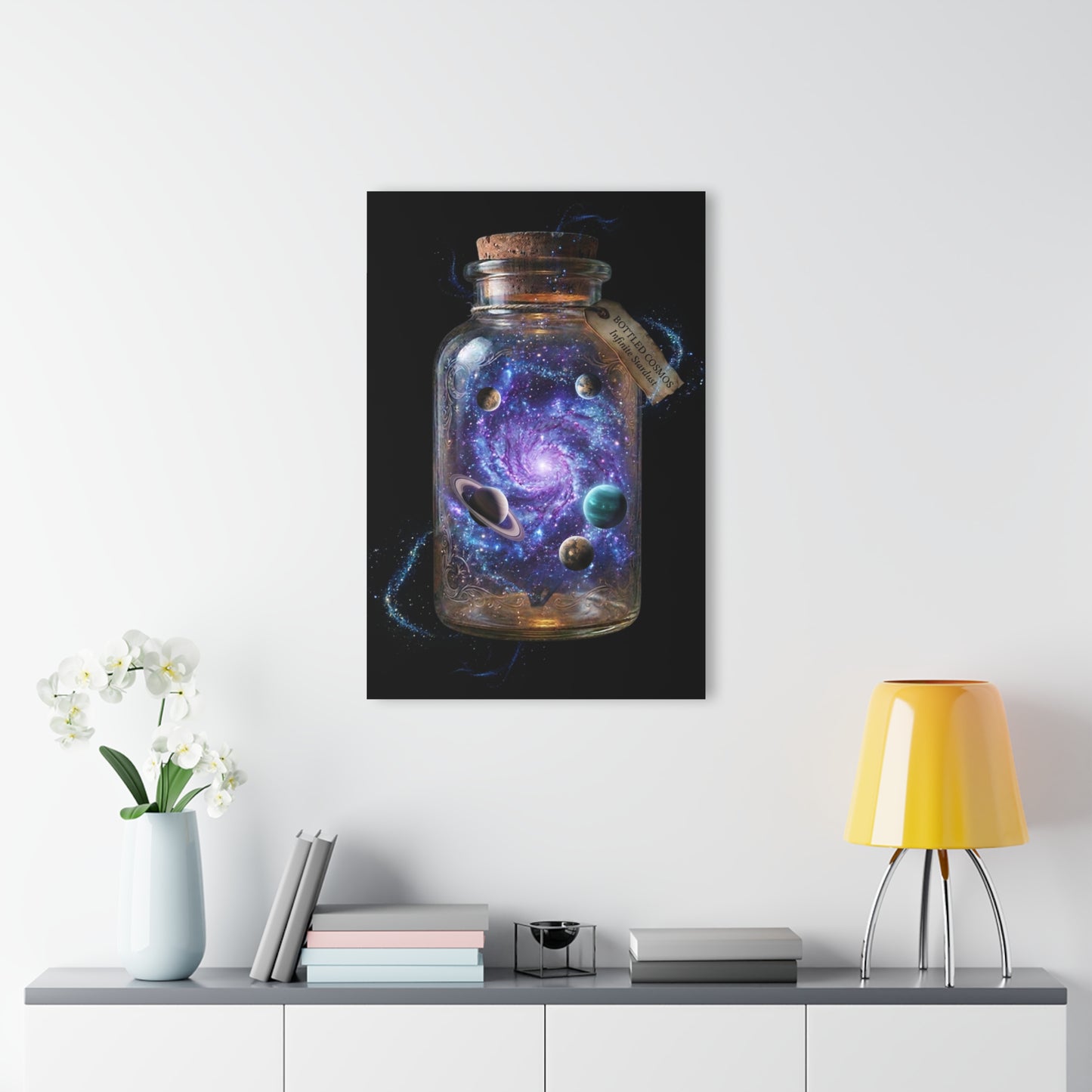 Galaxy in a Bottle Acrylic Print