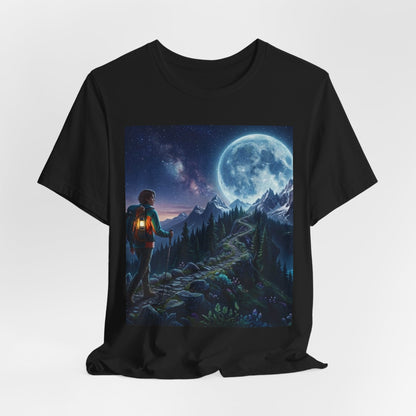 Moonlit Mountain Hike T-Shirt