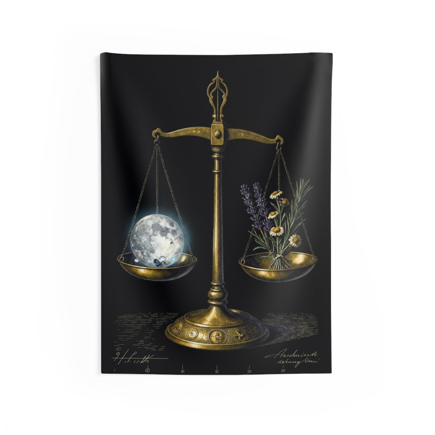 Alchemist Scale Tapestry