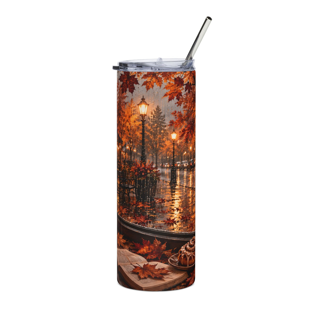 Rainy Cafe Tumbler