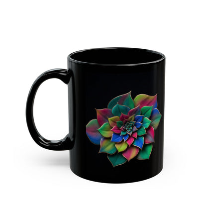 Rainbow Succulent Mug