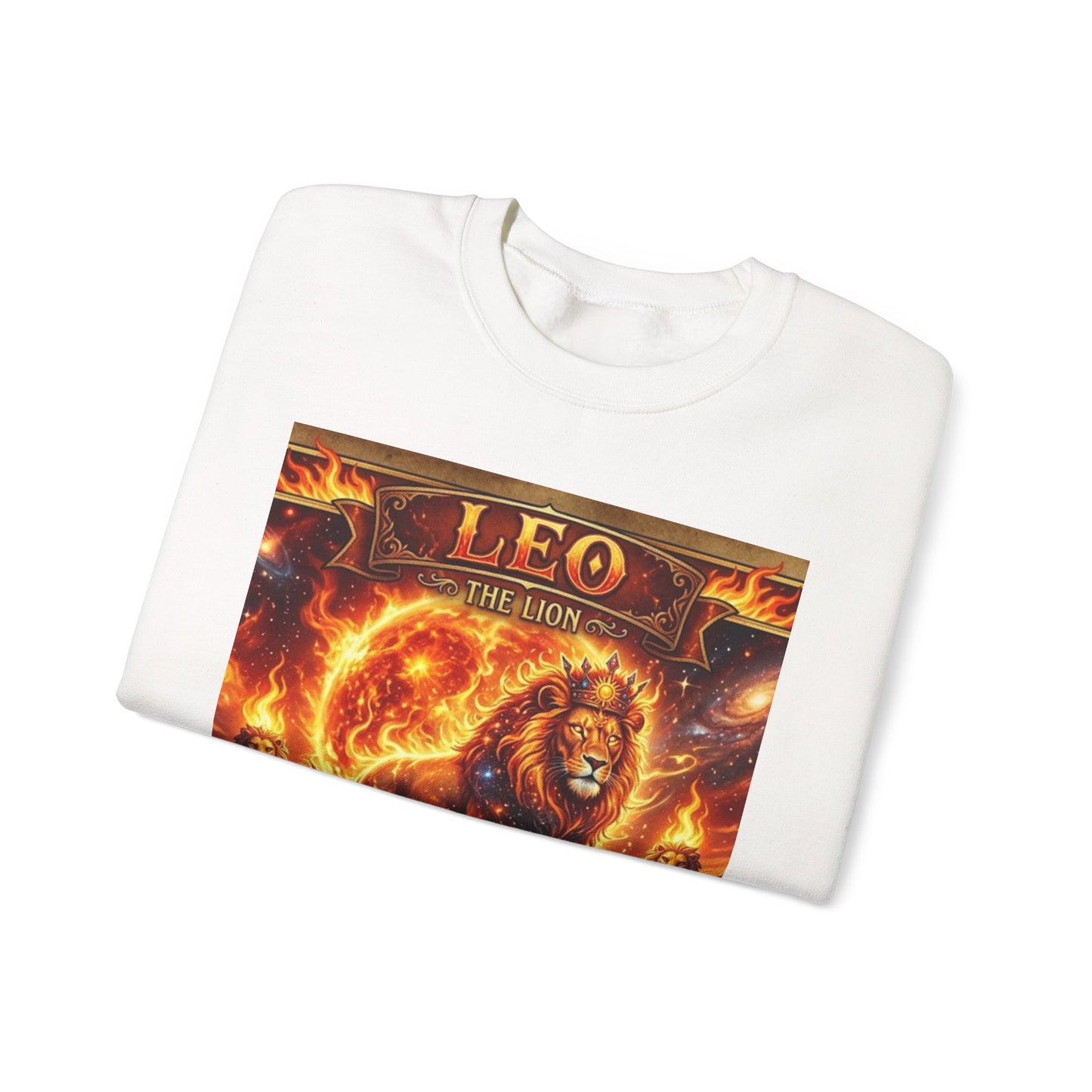 Leo Zodiac Crewneck Sweatshirt