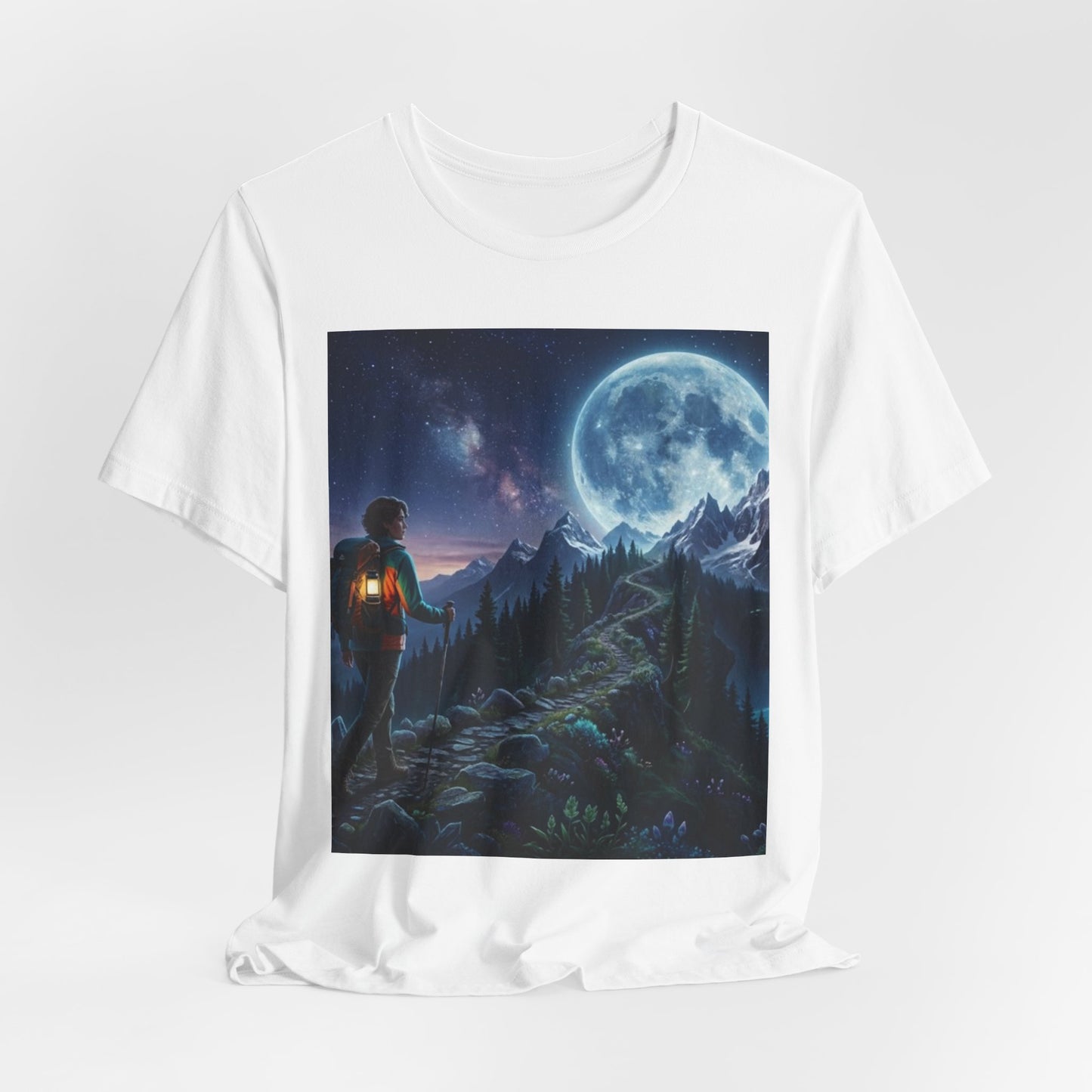 Moonlit Mountain Hike T-Shirt