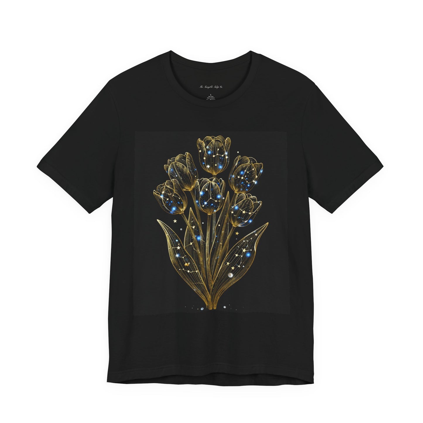 Gold & Sapphire Tulip T-Shirt
